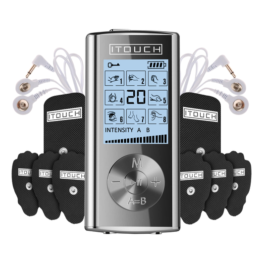 INFINITY TENS - 8 Modes, Dual Channel, Rechargeable Pain Relief Massager