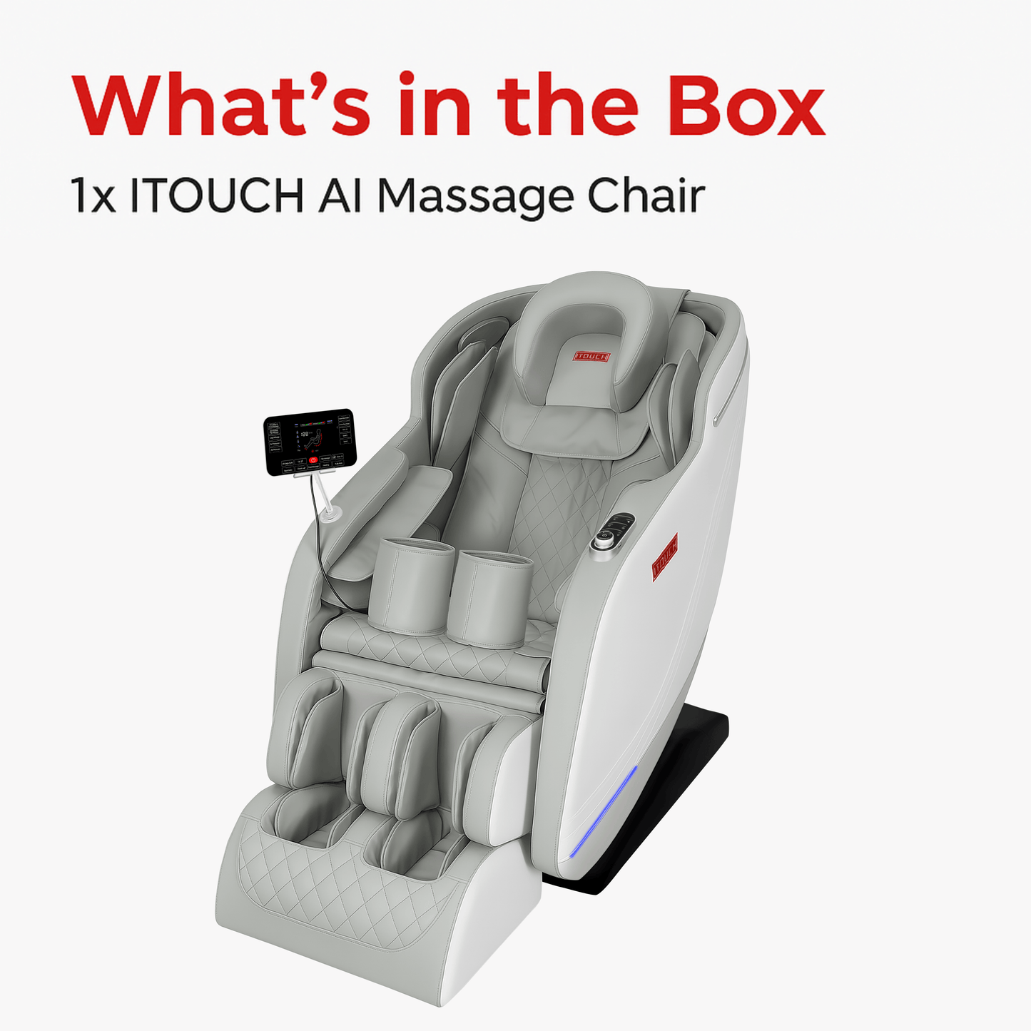 ITOUCH AI Full Body Massage Chair – Medical Grade, 10,000+ Hours Motor Life