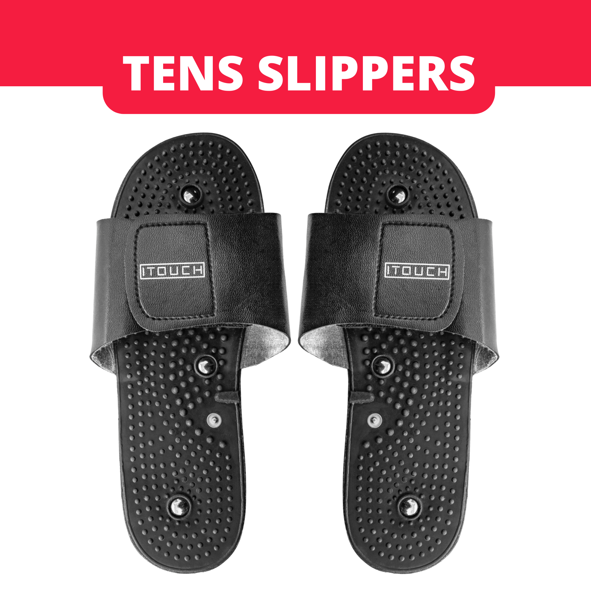 Foot Reflexology Slippers For TENS Units ITOUCH SA