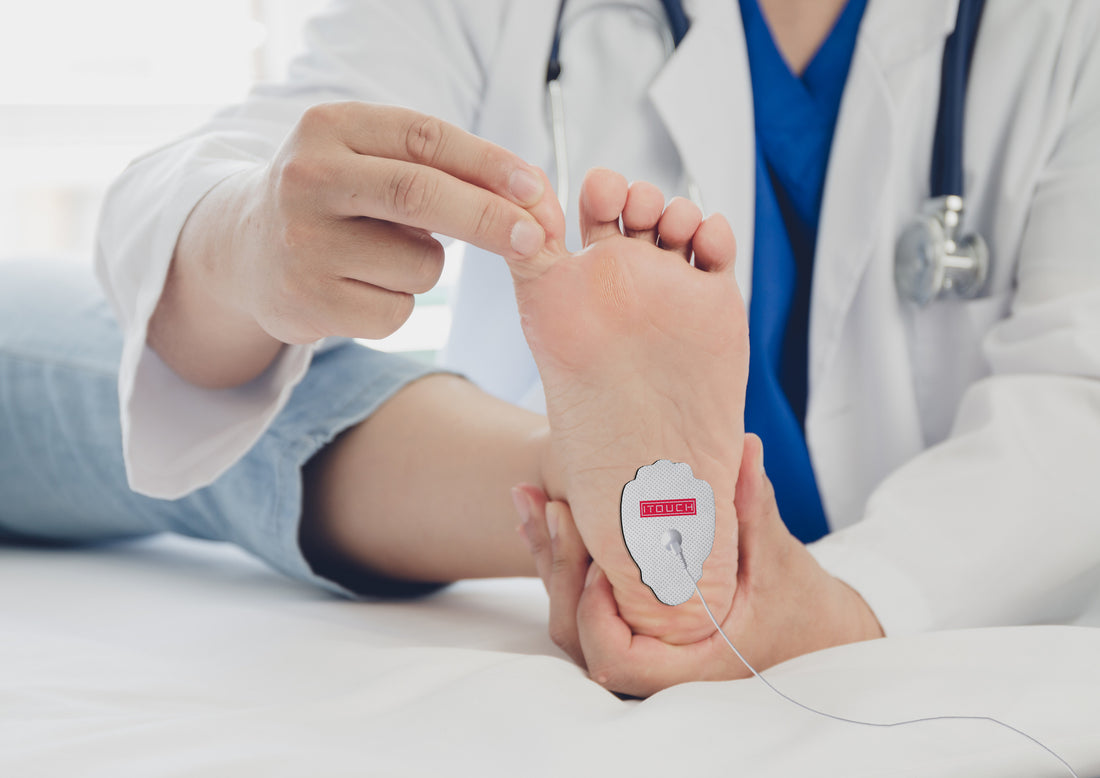 tens ems Pad Placements for Plantar Fasciitis