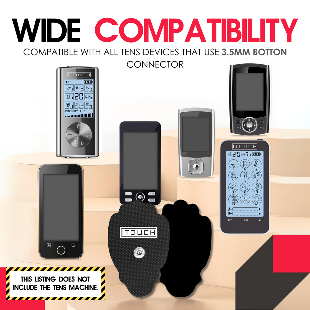 M-size TENS Electrode Up To Pads 50 Pairs