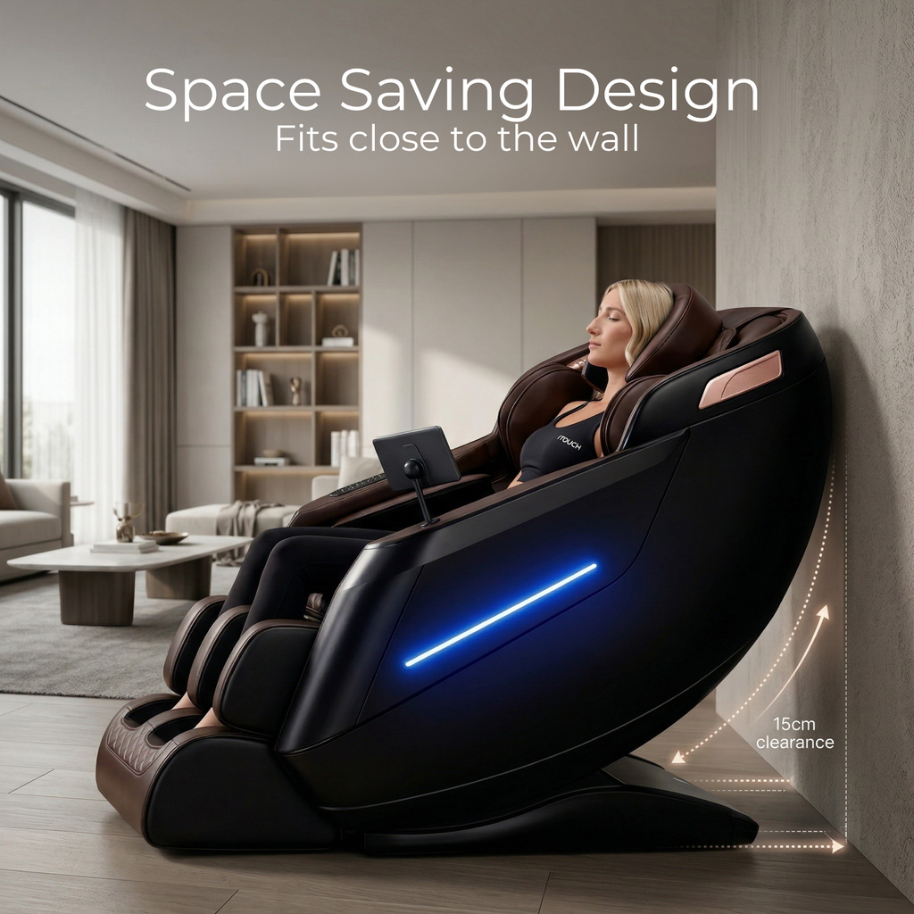 AI Massage Chair (Model P9) Brown