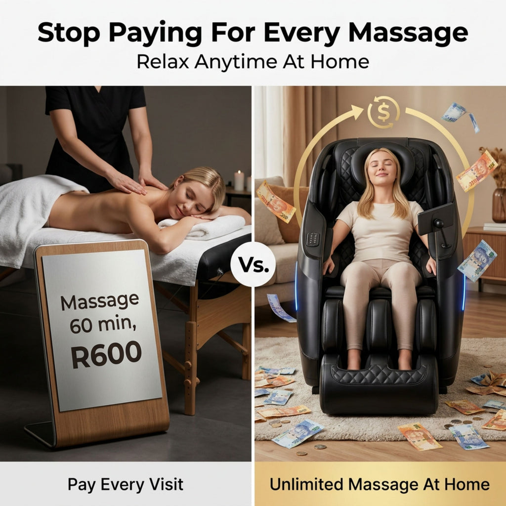 AI Massage Chair (Model P9) Black