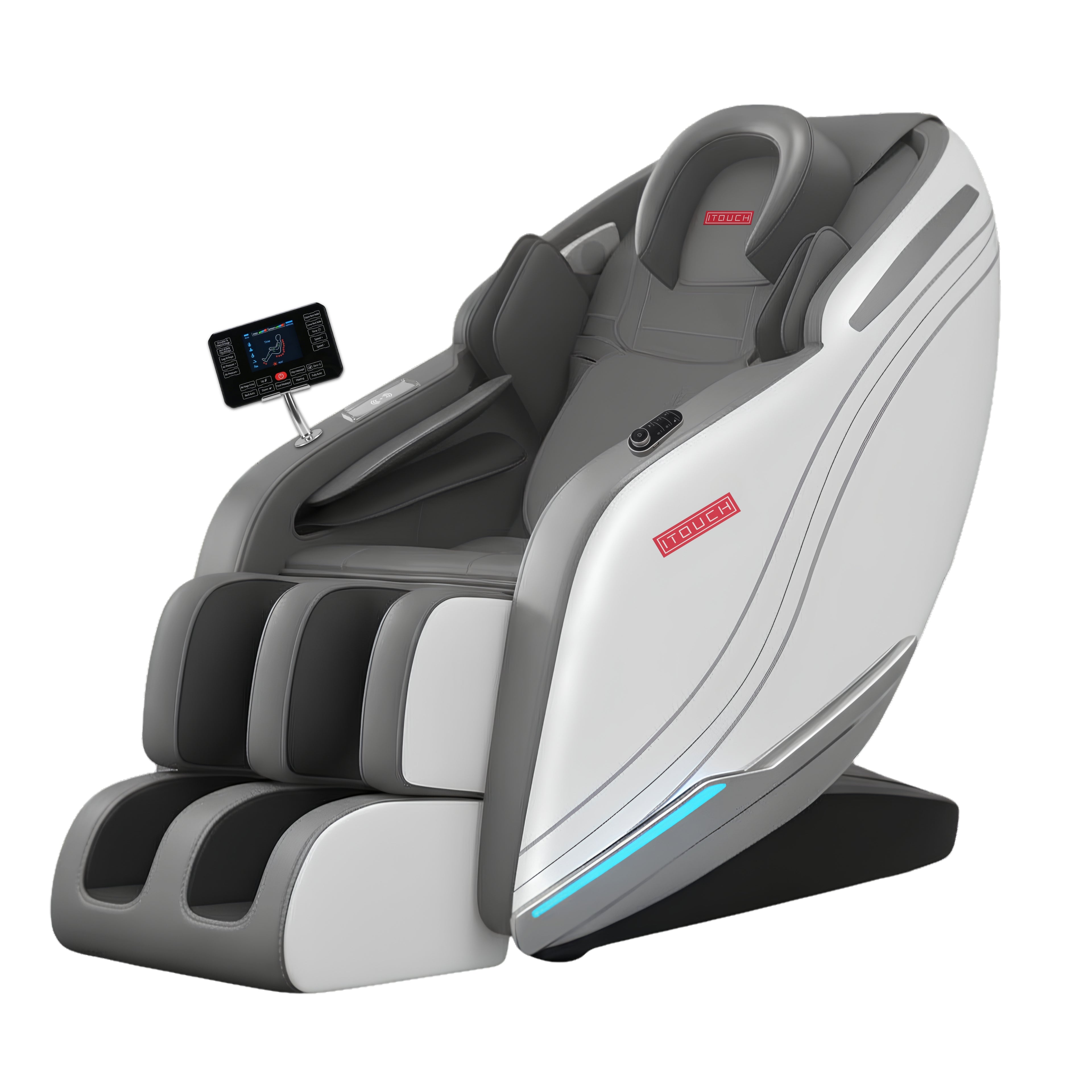 AI Massage Chair (Model VD-8300) White/Gray