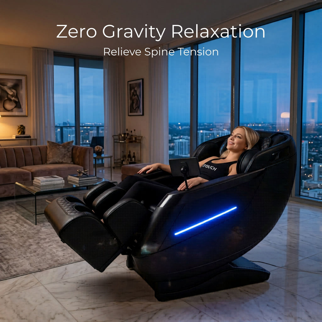 AI Massage Chair (Model P9) Black