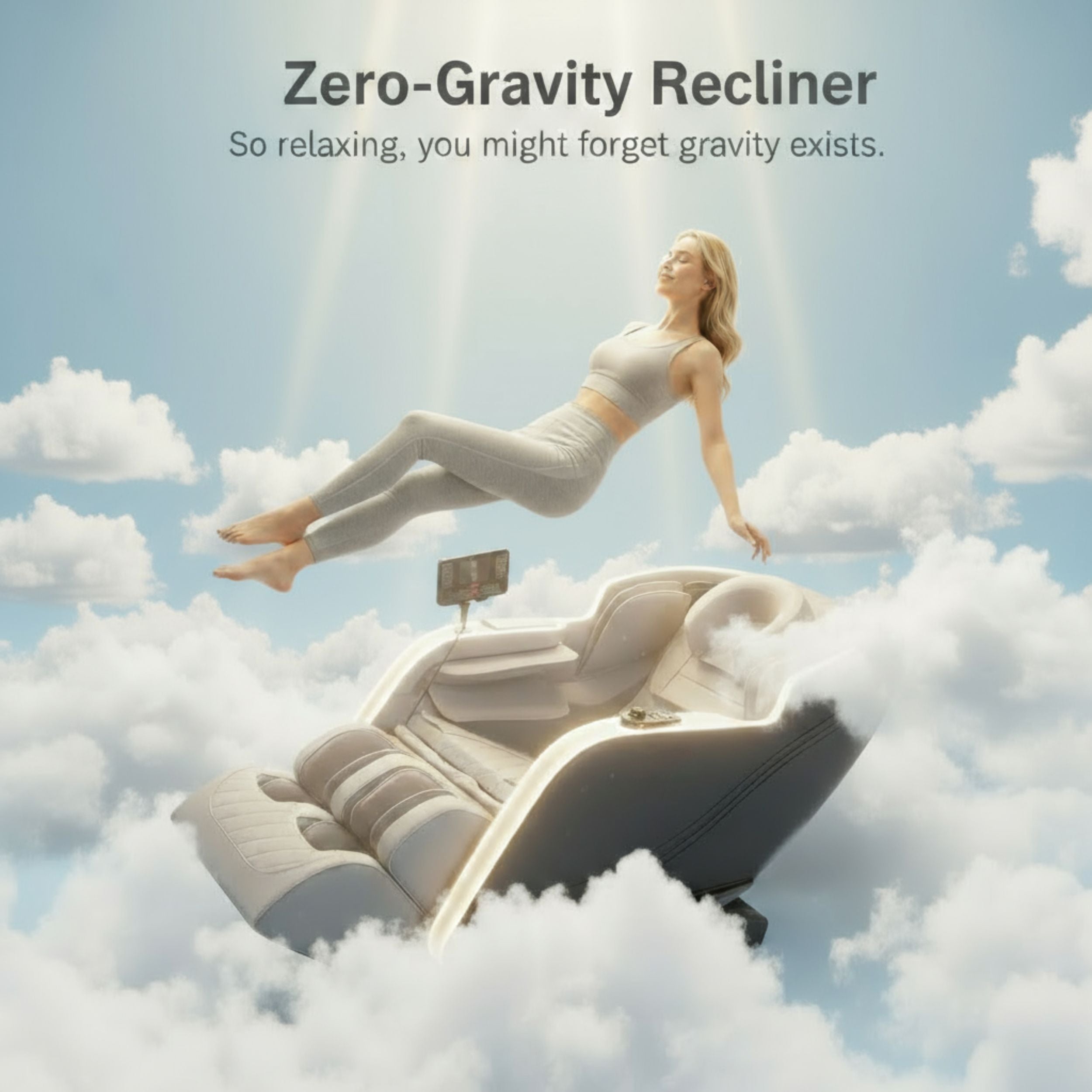 AI Massage Chair (Model VD-8300) Black/Gray