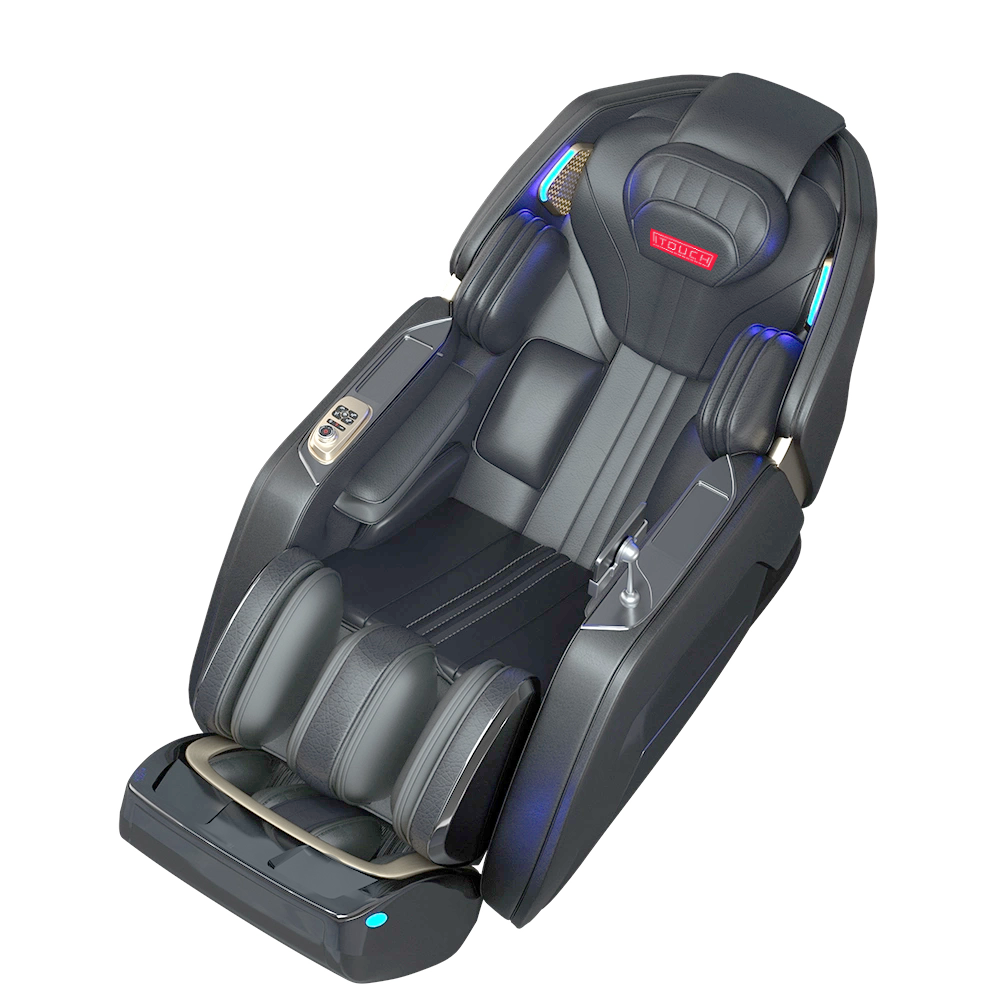 ElitePro Massage Chair with Heat Therapy, Full Body Massage, Health scan, touch control and Bluetooth Speaker