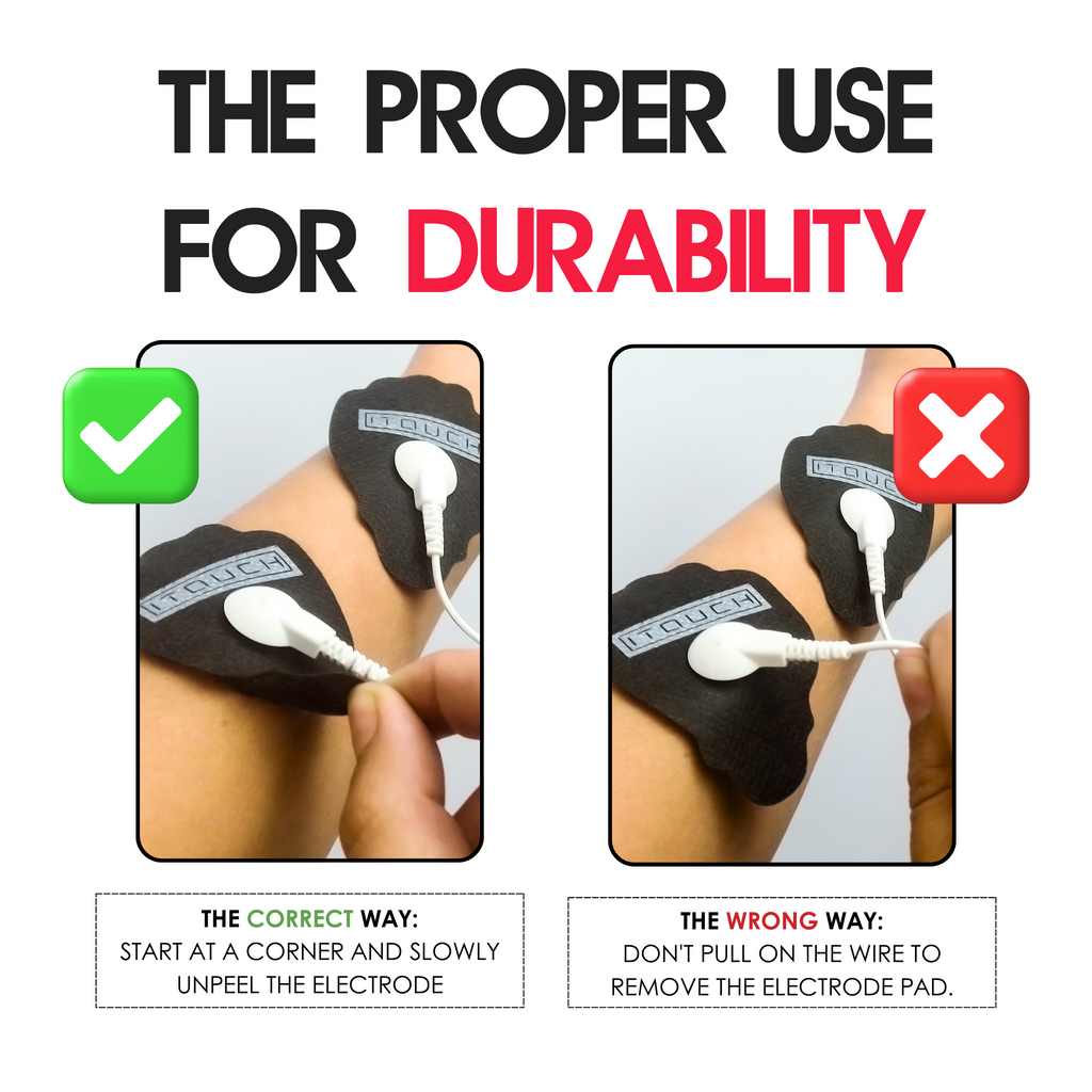 M-size TENS Electrode Up To Pads 50 Pairs