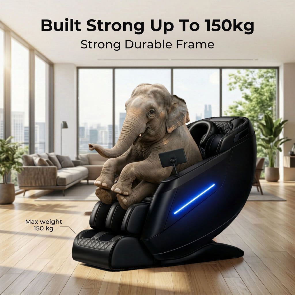 AI Massage Chair (Model P9) Black