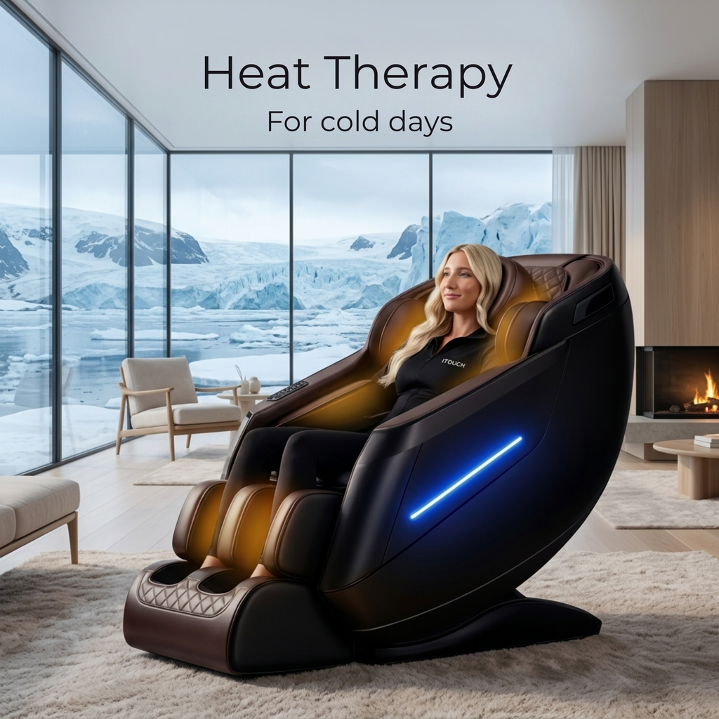 AI Massage Chair (Model P9) Brown